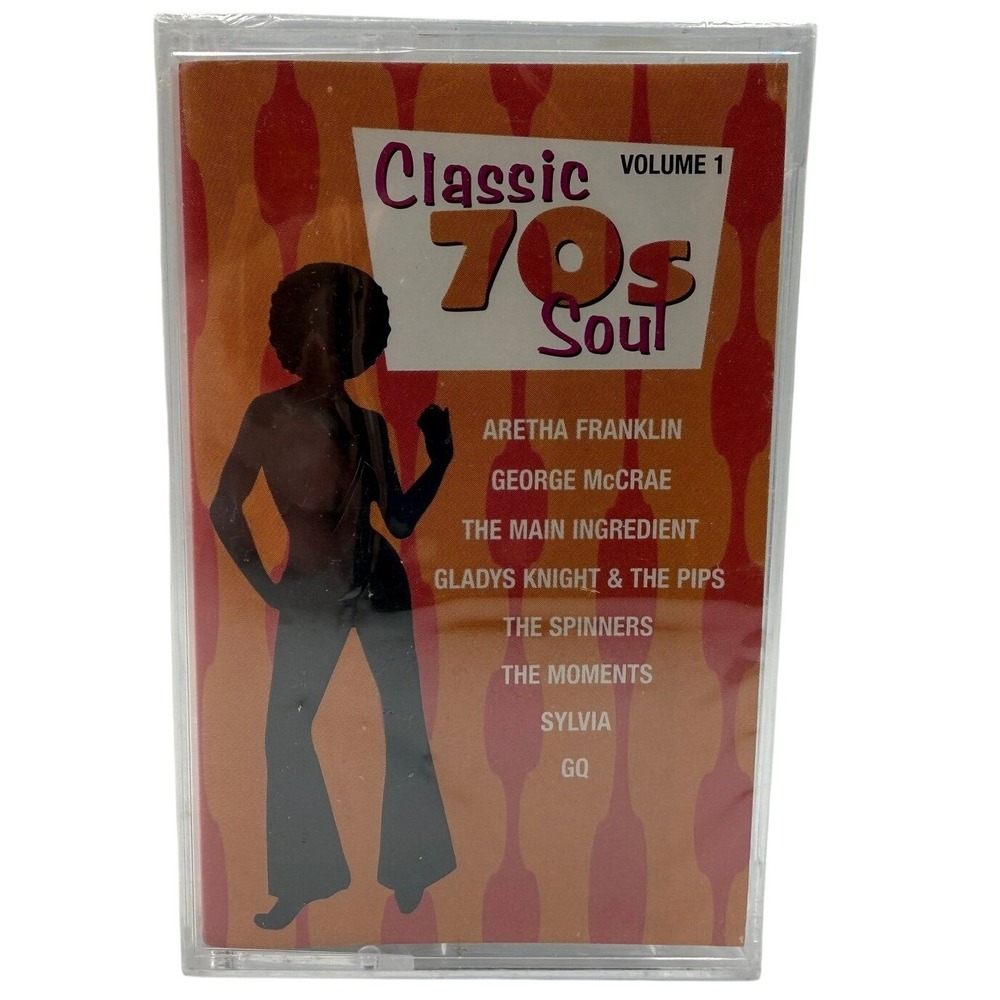 Classic 70s Soul Volume 1 Cassette Tape BMG 1997 Aretha Franklin NEW Sealed